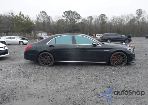 2015 Mercedes-Benz S 63 Amg 4Matic z USA, uszkodzony, nr VIN WDDUG7JB7FA180432